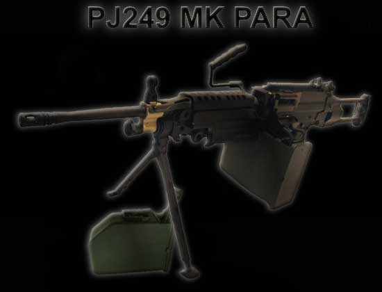Kulomet PJ 249 MK PARA - Airsoft zbraň